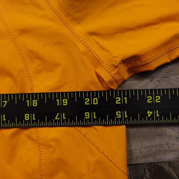 GoLite Gore-Tex Paclite Shell Jacket Women’s Large Orange Hooded Waterproof - Picture 7 of 14